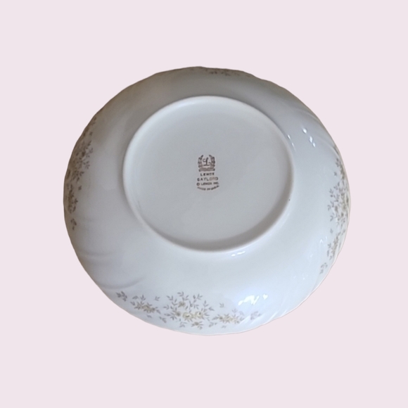 Lennox Gaylord Gold Trim Bowl - Picture 3 of 3